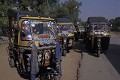 Rickshaw à moteur, Rajasthan, Inde 
 Rickshaw à moteur 
 Rajasthan 
 Inde  